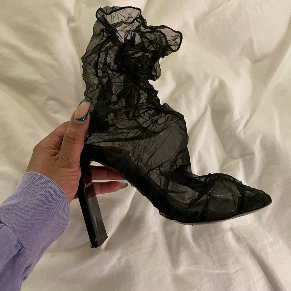 Nicholas Kirkwood Mesh Booties - Picture 2 of 3